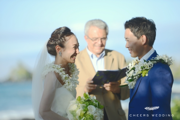 ハワイ挙式　チアーズ　ウェディング　Cheers Wedding　フォーシーズンズ　フアラライ　ハワイ島