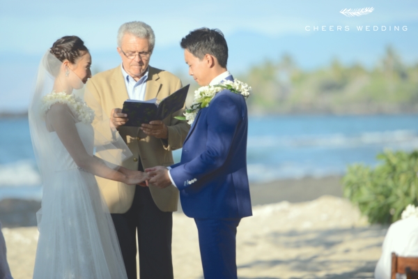 ハワイ挙式　チアーズ　ウェディング　Cheers Wedding　フォーシーズンズ　フアラライ　ハワイ島