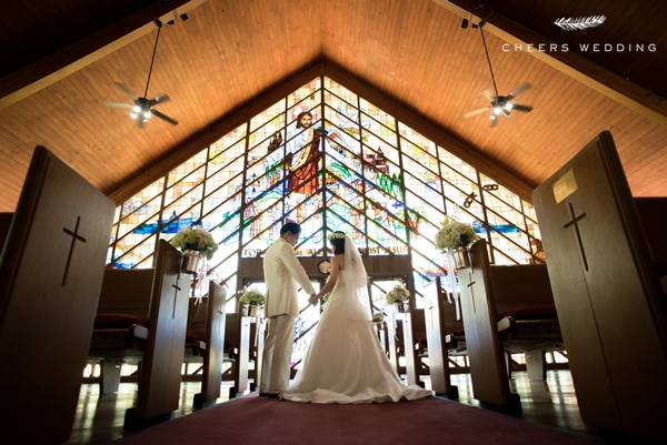 モアナルアコミュニティ教会　ハワイ挙式　ハワイウェディング　Cheers Wedding　チアーズ (10)