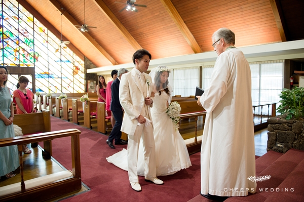 モアナルアコミュニティ教会　ハワイ挙式　ハワイウェディング　Cheers Wedding　チアーズ (6)