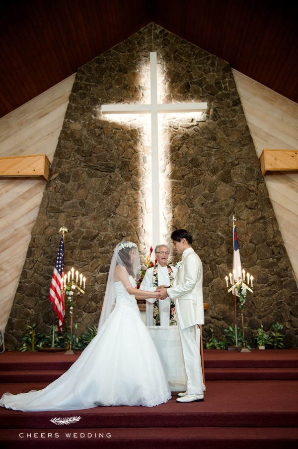 モアナルアコミュニティ教会　ハワイ挙式　ハワイウェディング　Cheers Wedding　チアーズ (8)