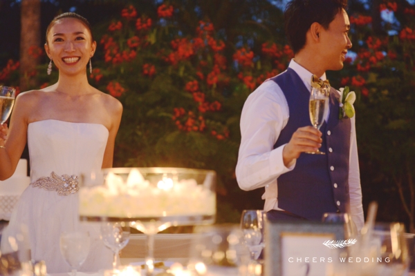 ハワイ挙式　チアーズ　ウェディング　Cheers Wedding　フォーシーズンズ　フアラライ　ハワイ島