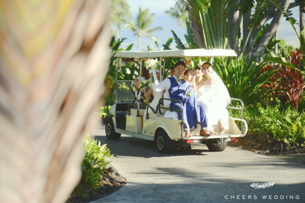 フォーシーズンズリゾートフアラライ　Cheers Wedding　チアーズウェディング　ハワイ挙式　ハワイウェディング