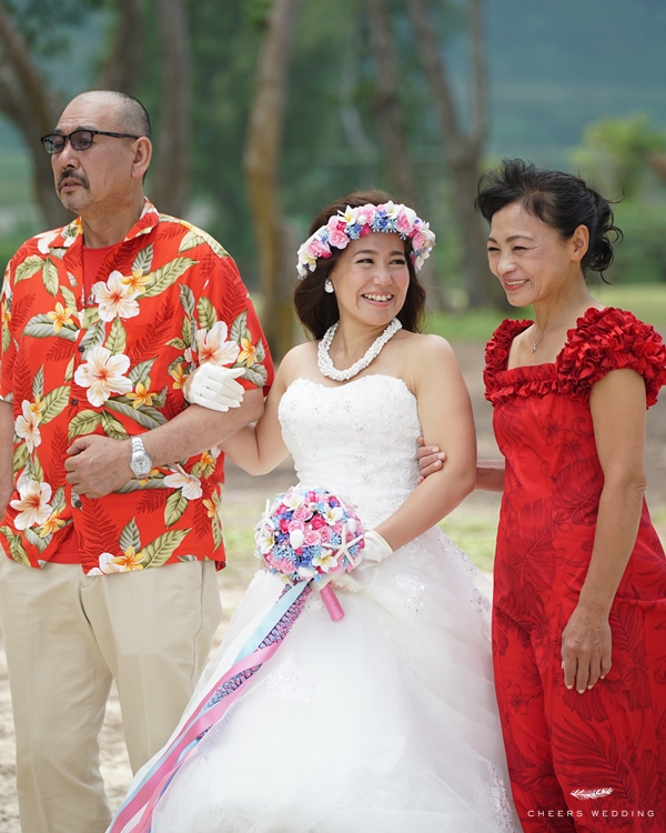 waimanaloワイマナロ　ウェディング　ハワイ　挙式　wedding チアーズ (4)