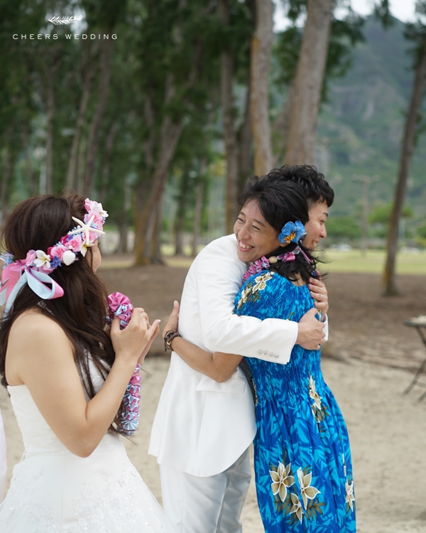 waimanaloワイマナロ　ウェディング　ハワイ　挙式　wedding チアーズ (9)