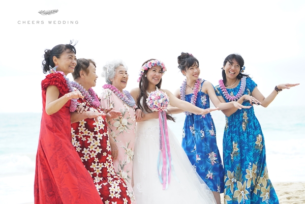 waimanaloワイマナロ　ウェディング　ハワイ　挙式　wedding チアーズ (12)