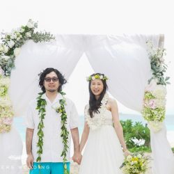 Real Wedding Report  －Waimanalo Beach Wedding－