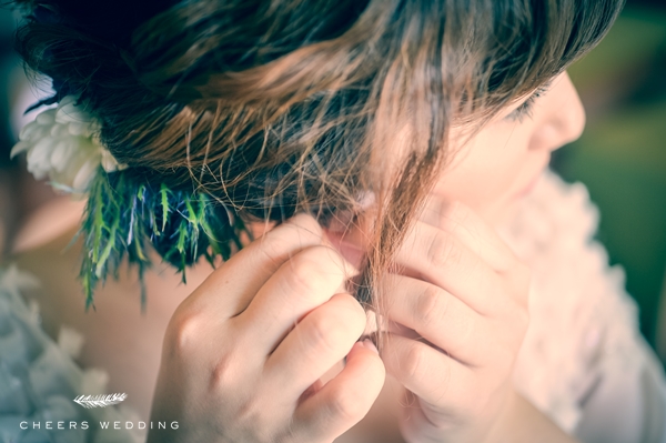 【ウェディングレポート】セントラルユニオン中聖堂 Photo By KEN – お支度編 –