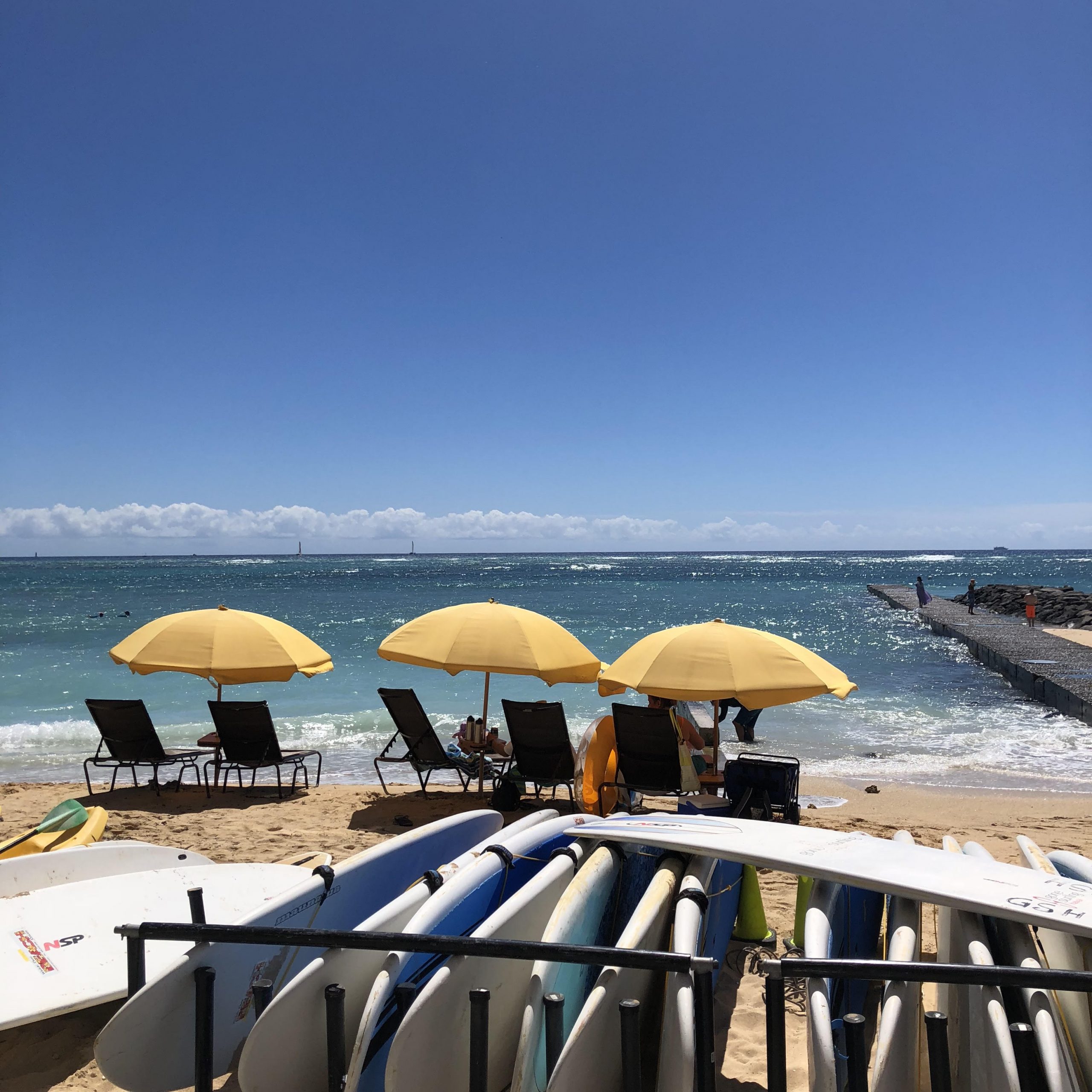 まだまだ暑いハワイ