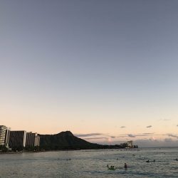 ハワイのサンセット