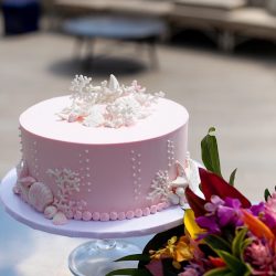 ハワイ　ウェディングケーキ