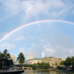 幸せの虹