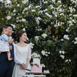 ご結婚式を終えたお客様がお越しくださいました♡