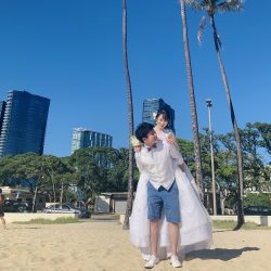 【ハワイウェディングフォト】~抱っこ・おんぶ編~