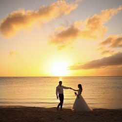 【ウェディングフォトレポート】～ビーチ＆サンセット～