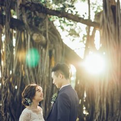 【ハワイフォトウェディング】美しいサンセット撮影のご紹介