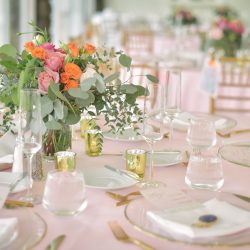 こだわりのコーディネート紹介　アンティーク風ピンク×ゴールド