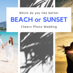 ハワイで撮影するなら、ビーチ派？サンセット派？