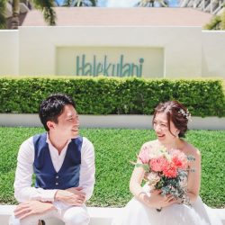 ハワイホテルウェディングフォト