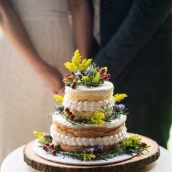 ハワイのウェディングケーキ