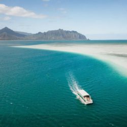 ハワイの気になる観光 -サンドバー天国の海-
